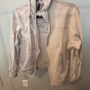 Ivory Hooded Jacket by Avia